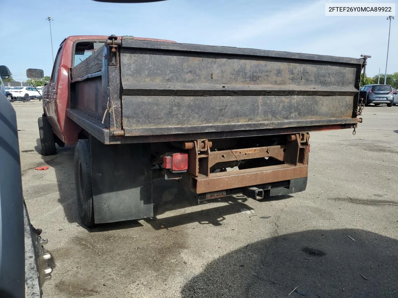 2FTEF26Y0MCA89922 1991 Ford F250