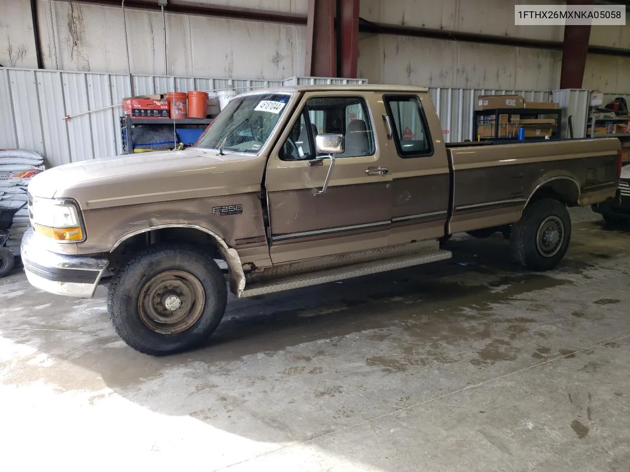 1992 Ford F250 VIN: 1FTHX26MXNKA05058 Lot: 46181044