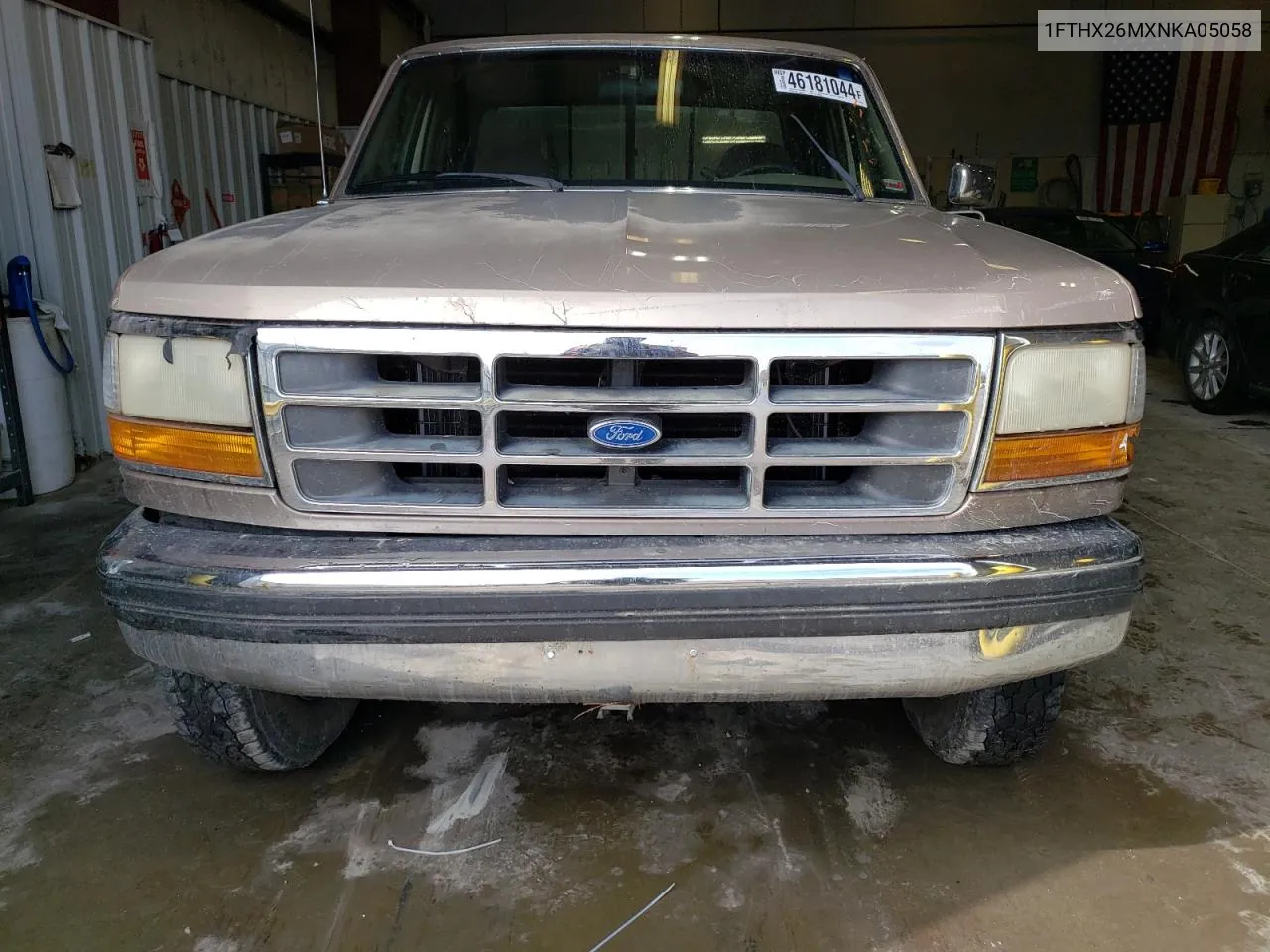 1992 Ford F250 VIN: 1FTHX26MXNKA05058 Lot: 46181044