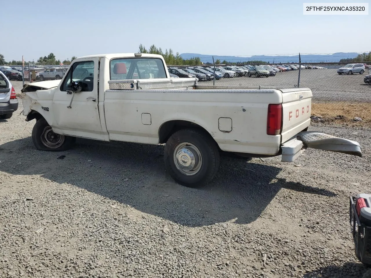 2FTHF25YXNCA35320 1992 Ford F250