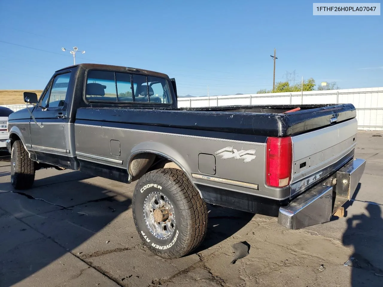 1993 Ford F250 VIN: 1FTHF26H0PLA07047 Lot: 71775454