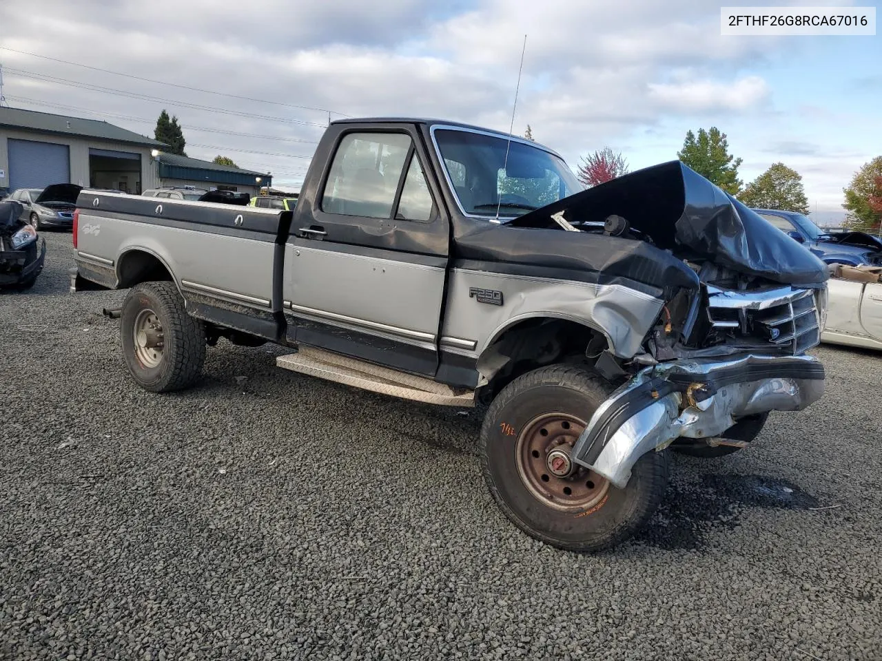 1994 Ford F250 VIN: 2FTHF26G8RCA67016 Lot: 71640344