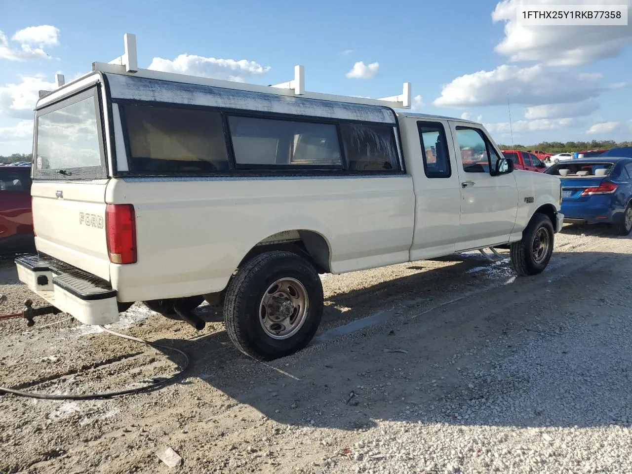 1994 Ford F250 VIN: 1FTHX25Y1RKB77358 Lot: 80453924