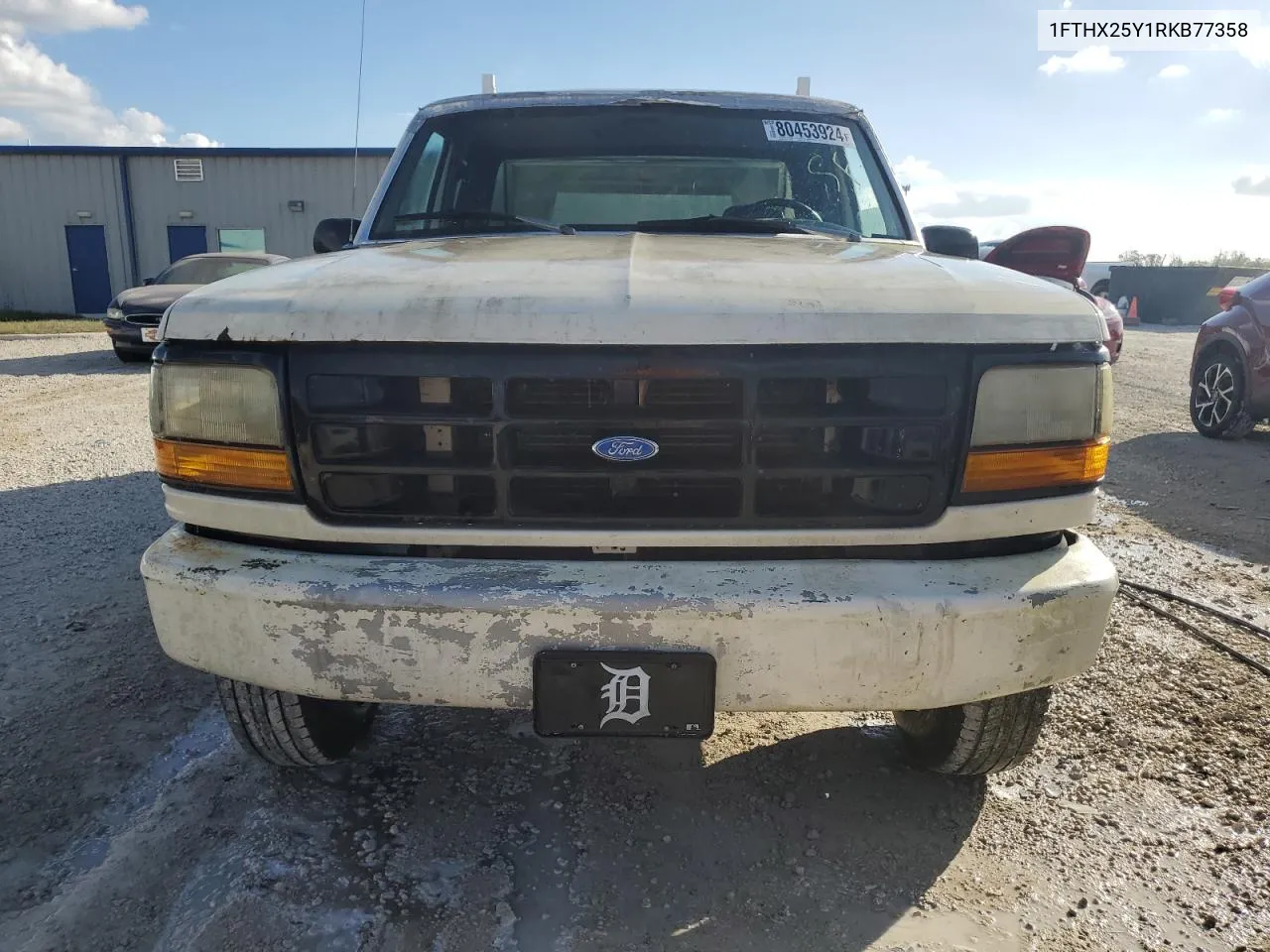 1994 Ford F250 VIN: 1FTHX25Y1RKB77358 Lot: 80453924