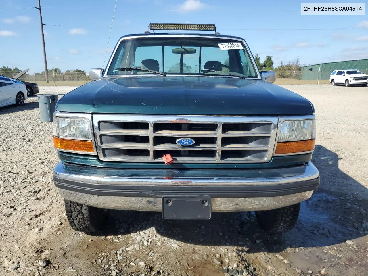 1995 Ford F250 VIN: 2FTHF26H8SCA04514 Lot: 77553014