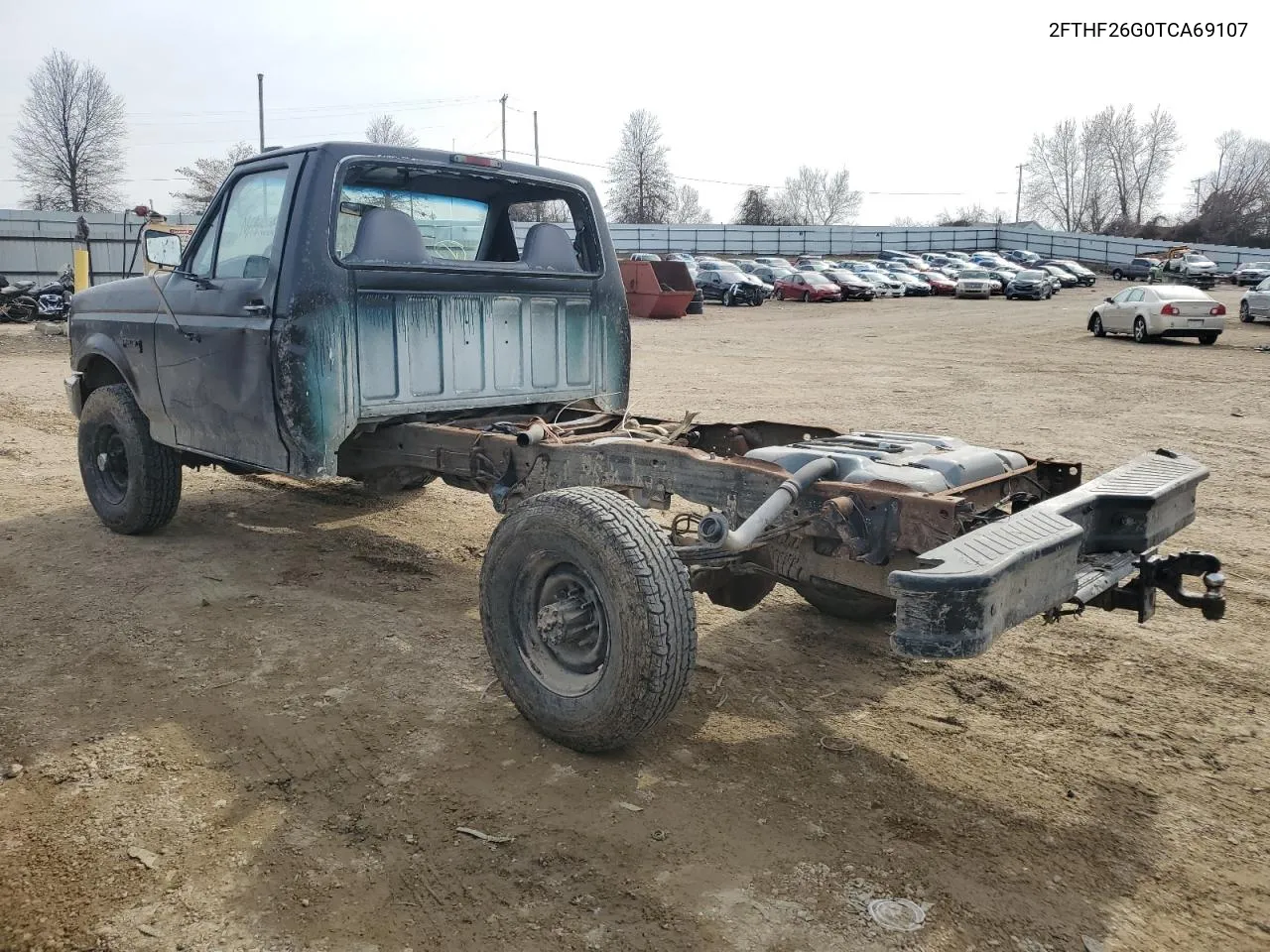 1996 Ford F250 VIN: 2FTHF26G0TCA69107 Lot: 43519154