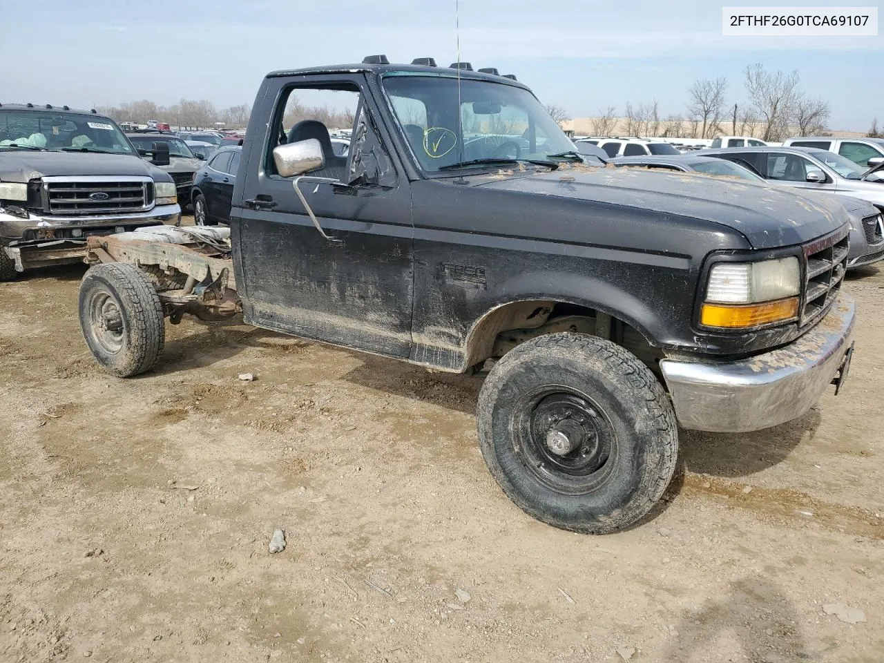 1996 Ford F250 VIN: 2FTHF26G0TCA69107 Lot: 43519154