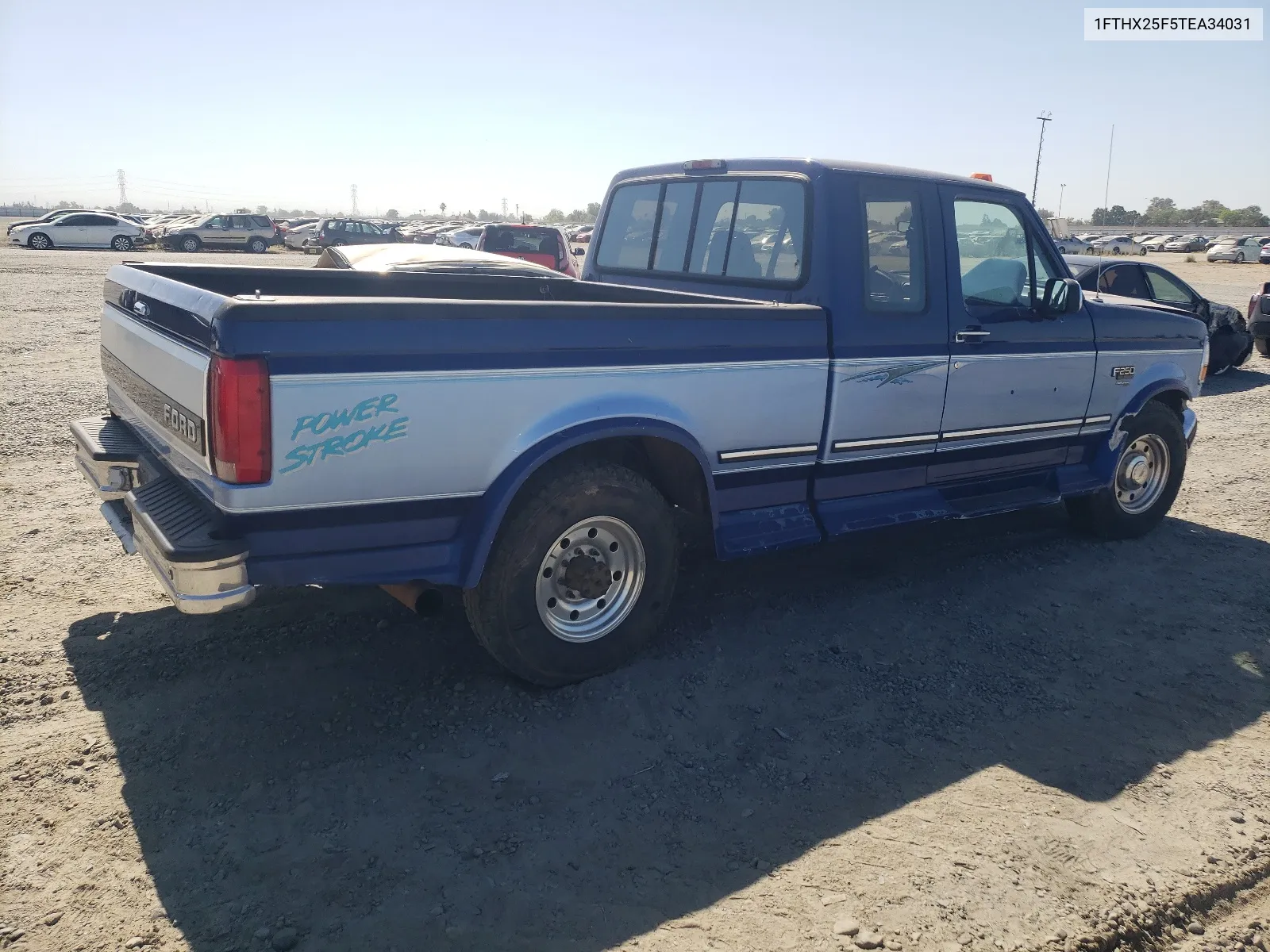 1996 Ford F250 VIN: 1FTHX25F5TEA34031 Lot: 61103364