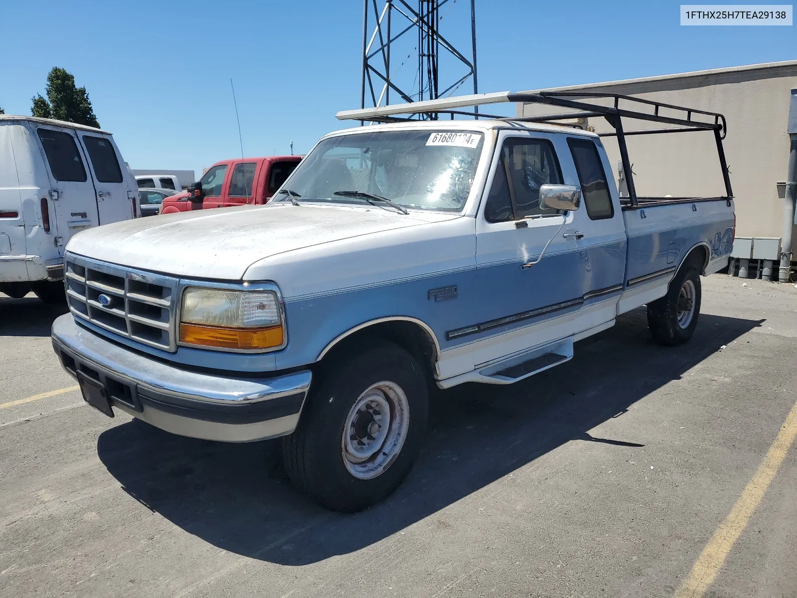 1996 Ford F250 VIN: 1FTHX25H7TEA29138 Lot: 61680134