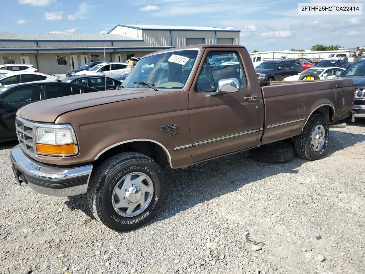 1996 Ford F250 VIN: 2FTHF25H2TCA22414 Lot: 63652304