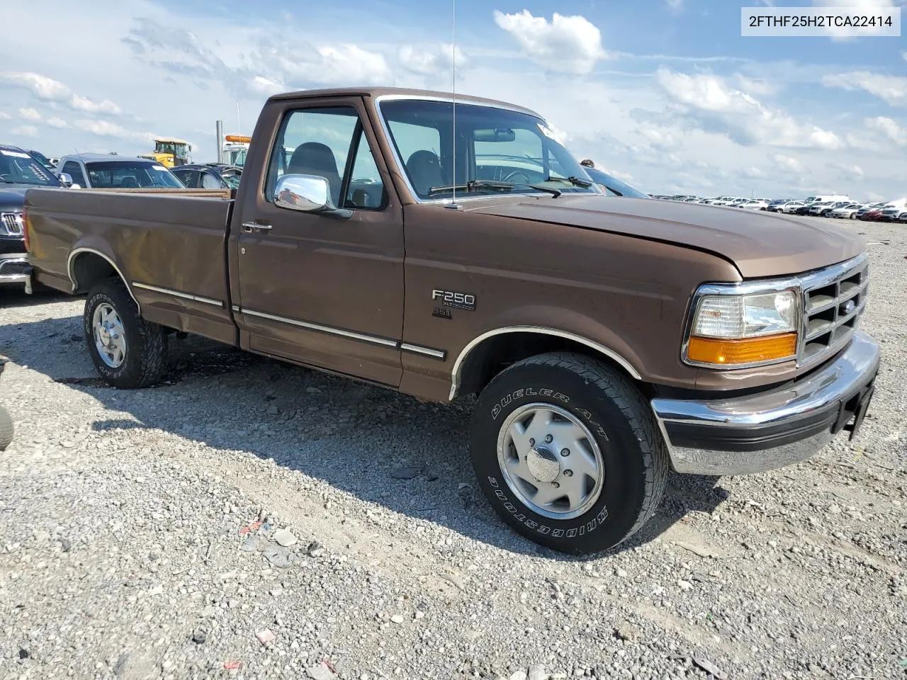 1996 Ford F250 VIN: 2FTHF25H2TCA22414 Lot: 63652304