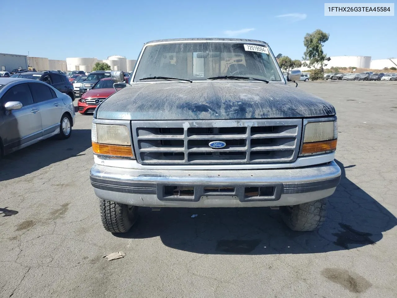 1996 Ford F250 VIN: 1FTHX26G3TEA45584 Lot: 72019594