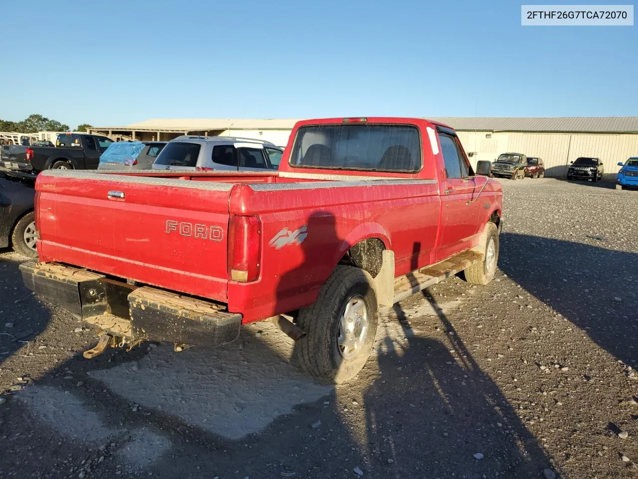 1996 Ford F250 VIN: 2FTHF26G7TCA72070 Lot: 75569354