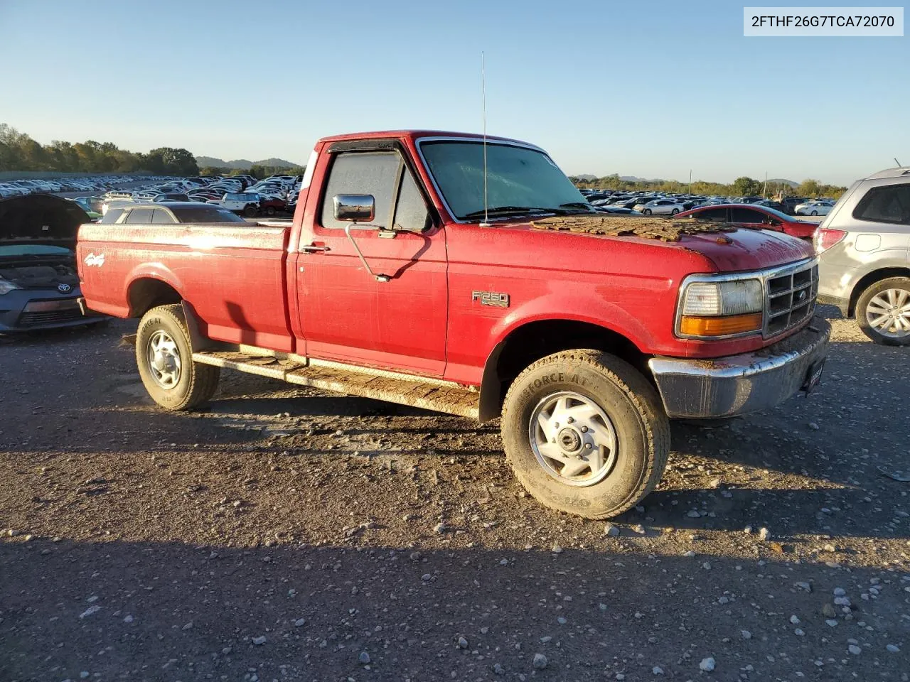 1996 Ford F250 VIN: 2FTHF26G7TCA72070 Lot: 75569354