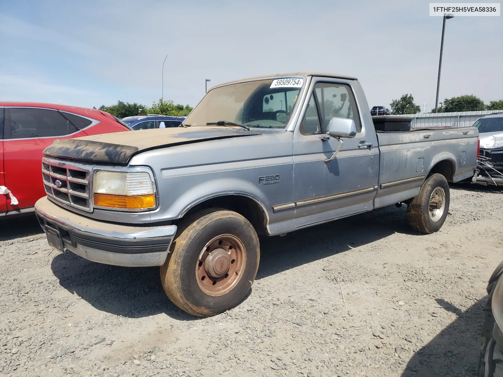 1997 Ford F250 VIN: 1FTHF25H5VEA58336 Lot: 59509754