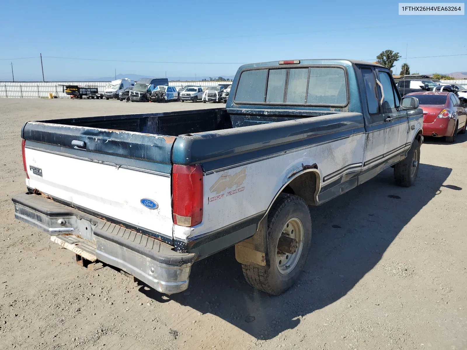 1997 Ford F250 VIN: 1FTHX26H4VEA63264 Lot: 64049064