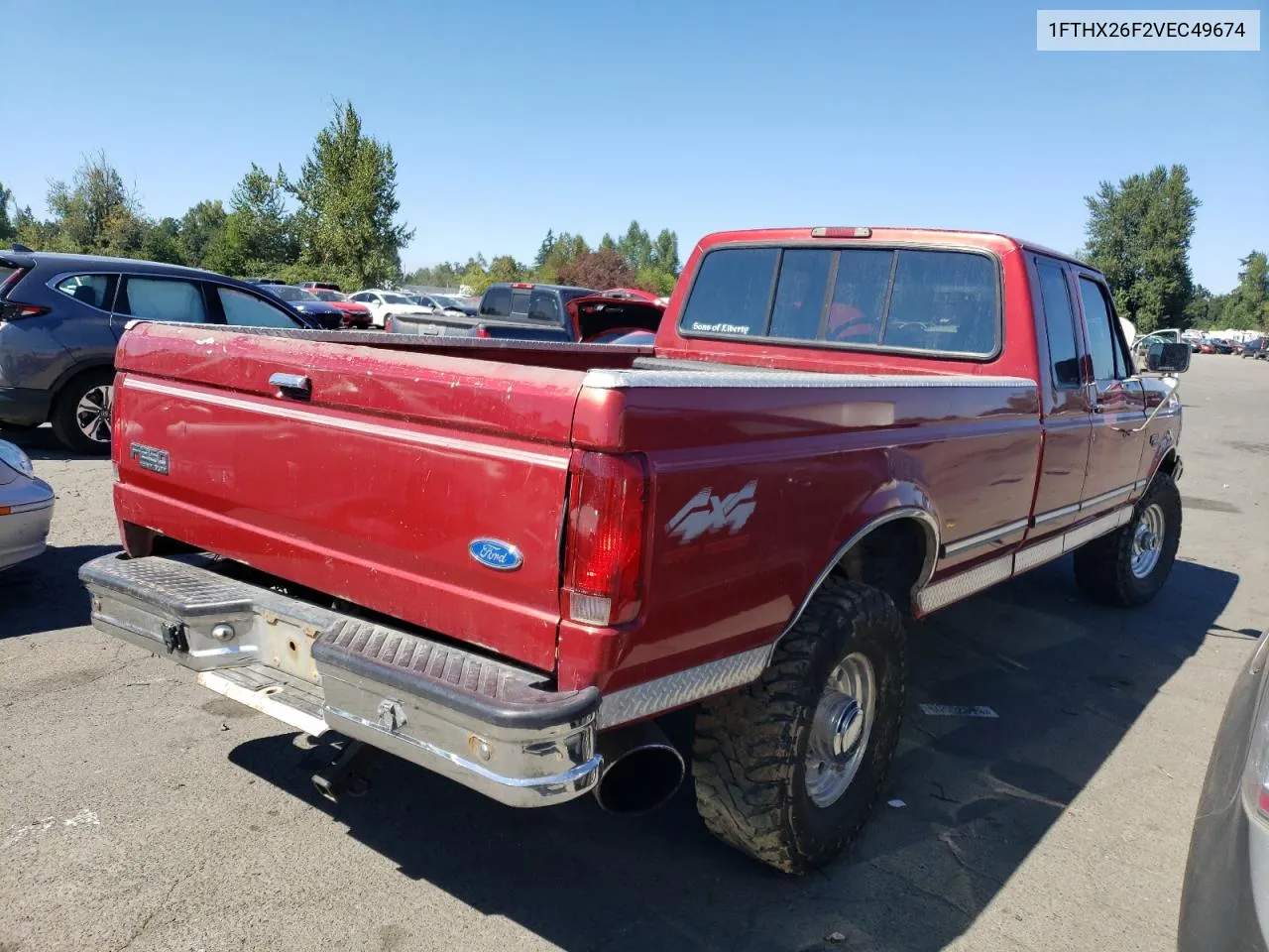 1997 Ford F250 VIN: 1FTHX26F2VEC49674 Lot: 64979544