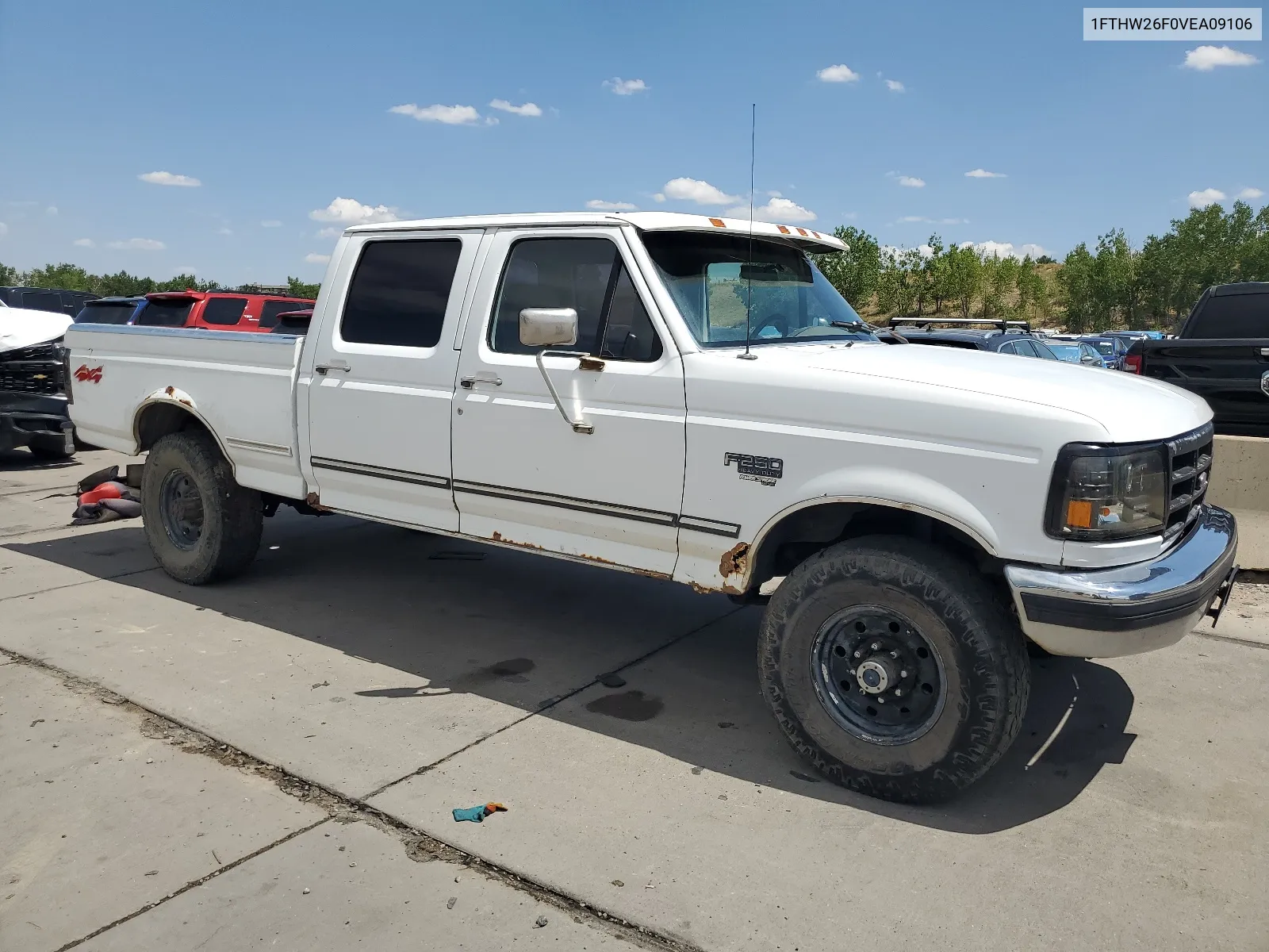 1FTHW26F0VEA09106 1997 Ford F250