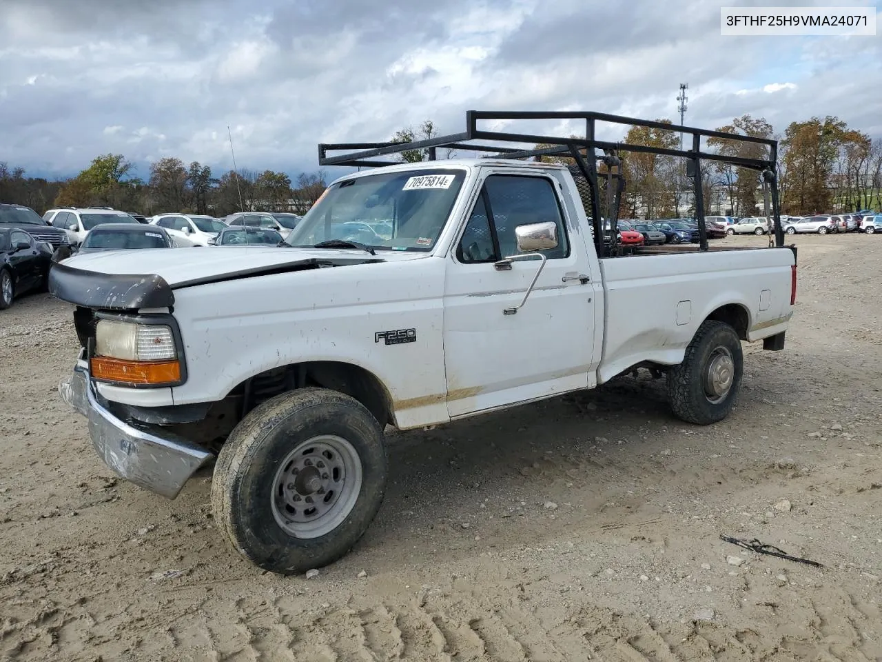 1997 Ford F250 VIN: 3FTHF25H9VMA24071 Lot: 70975814