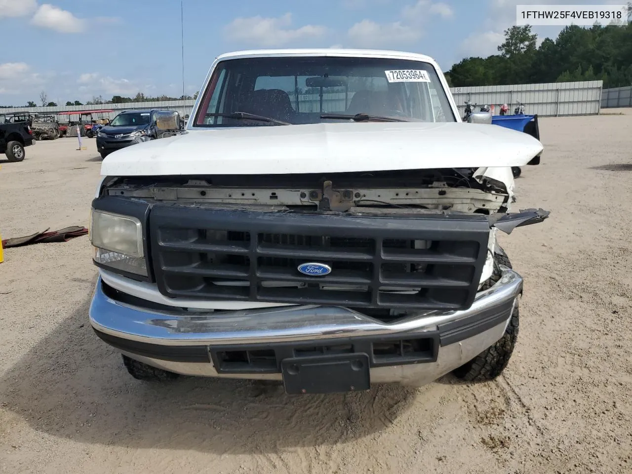 1997 Ford F250 VIN: 1FTHW25F4VEB19318 Lot: 72053964