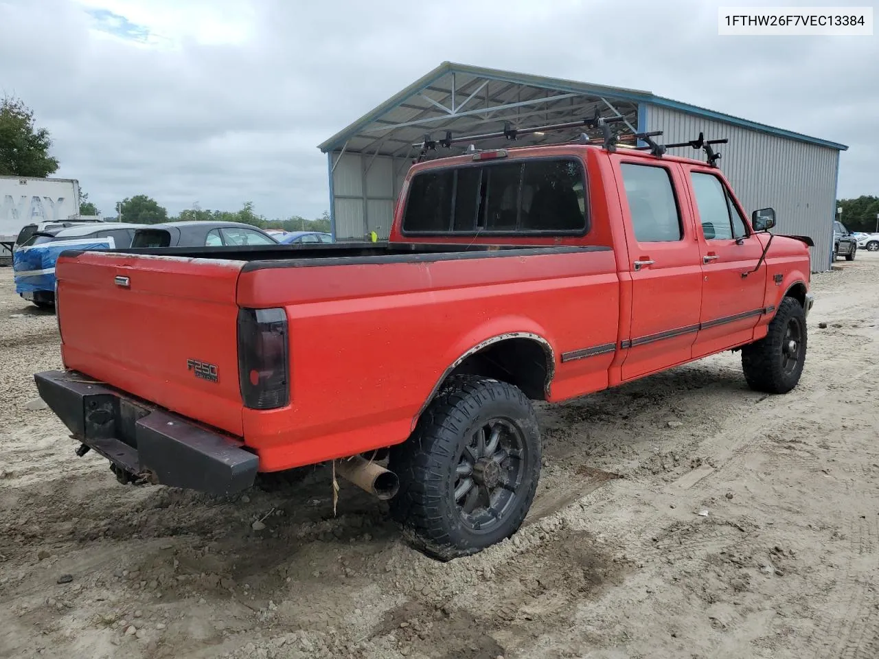 1997 Ford F250 VIN: 1FTHW26F7VEC13384 Lot: 74008034