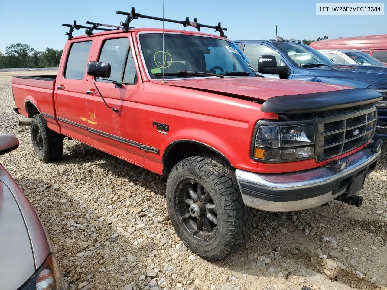 1997 Ford F250 VIN: 1FTHW26F7VEC13384 Lot: 74008034