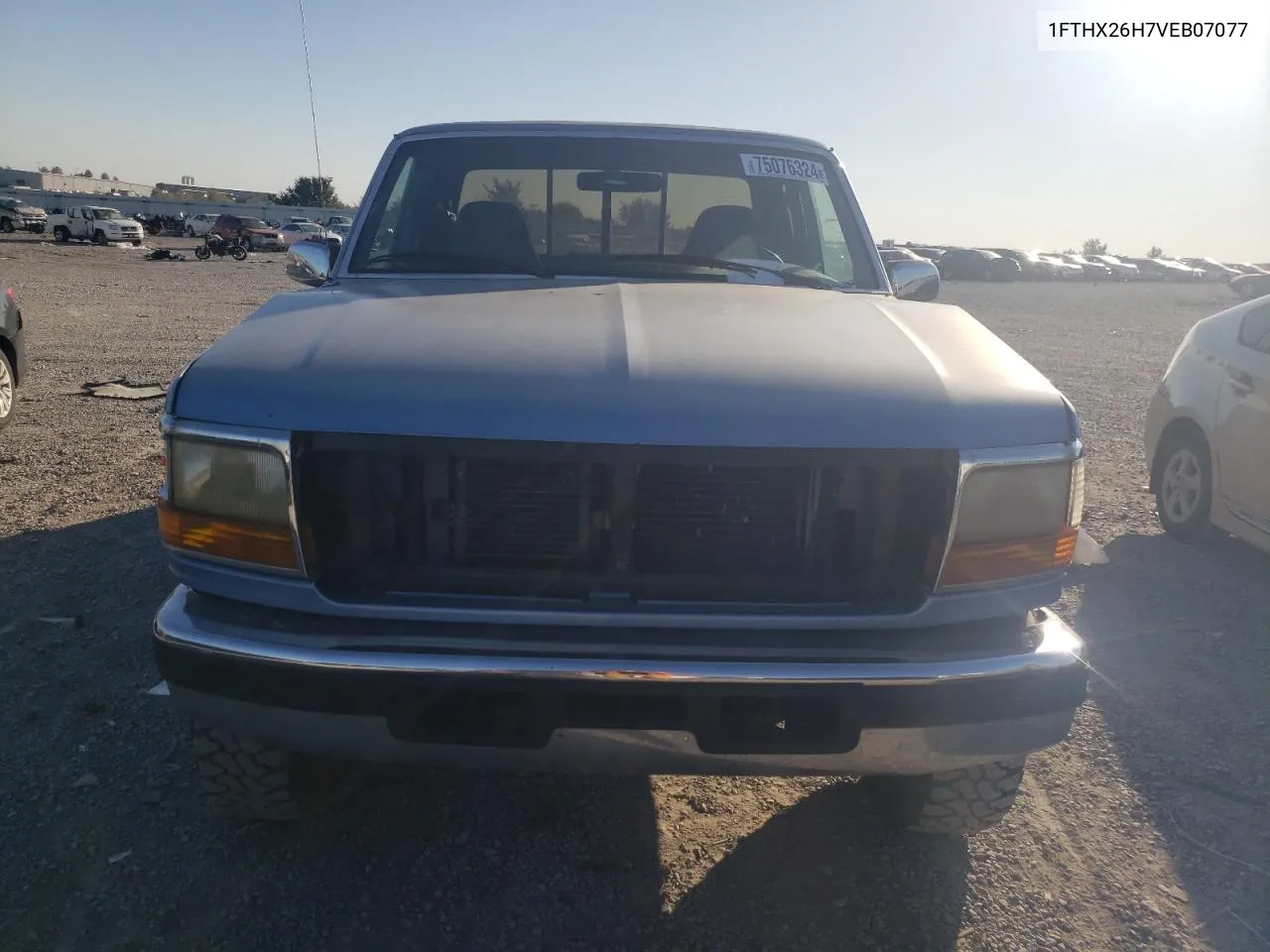 1997 Ford F250 VIN: 1FTHX26H7VEB07077 Lot: 75076324