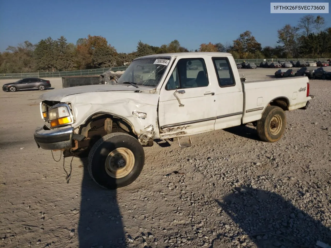 1997 Ford F250 VIN: 1FTHX26F5VEC73600 Lot: 75892864