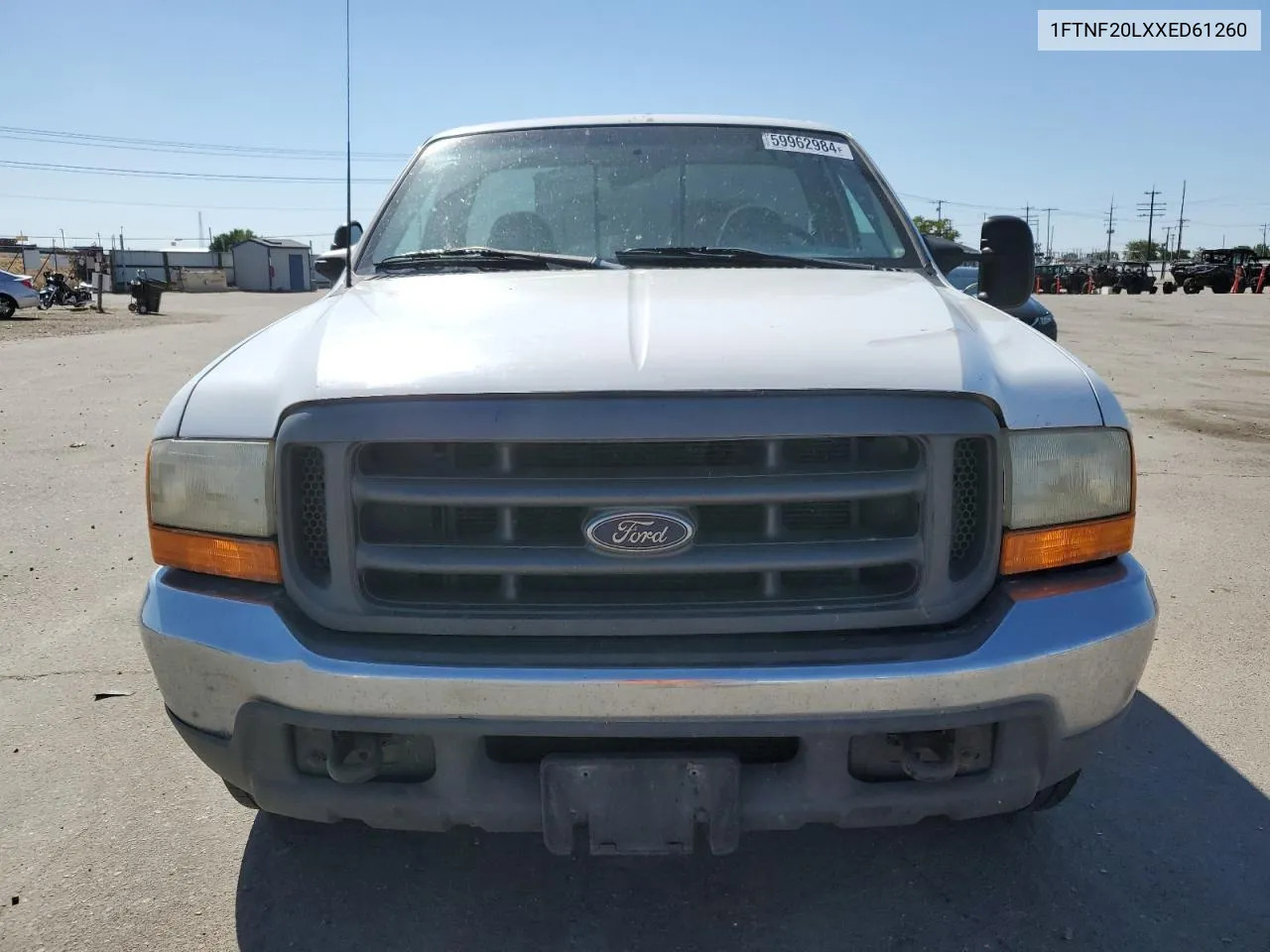 1999 Ford F250 Super Duty VIN: 1FTNF20LXXED61260 Lot: 59962984