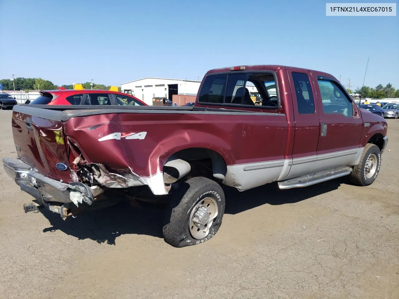 1999 Ford F250 Super Duty VIN: 1FTNX21L4XEC67015 Lot: 67277214