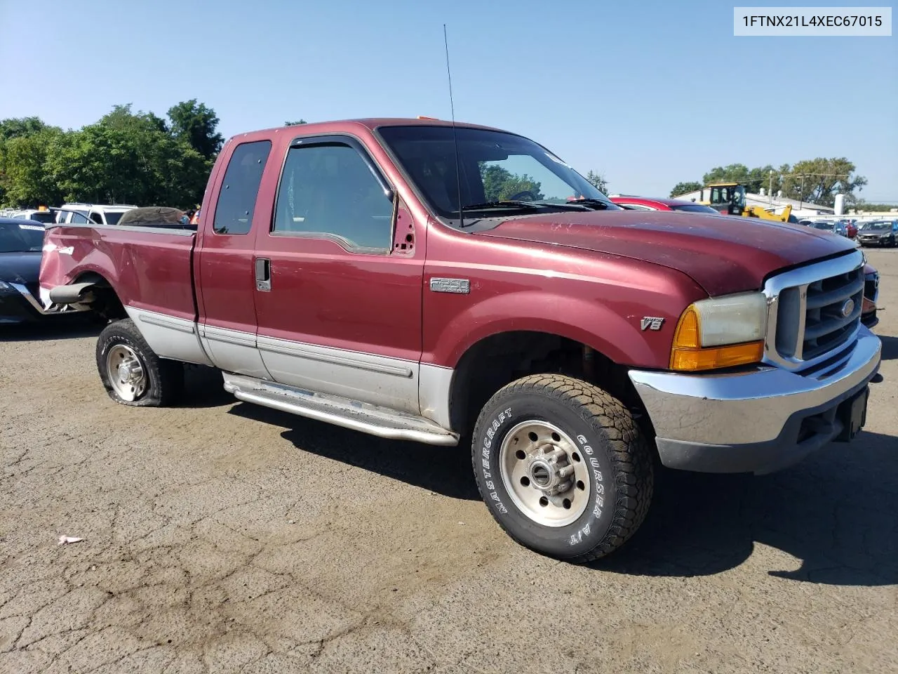 1999 Ford F250 Super Duty VIN: 1FTNX21L4XEC67015 Lot: 67277214