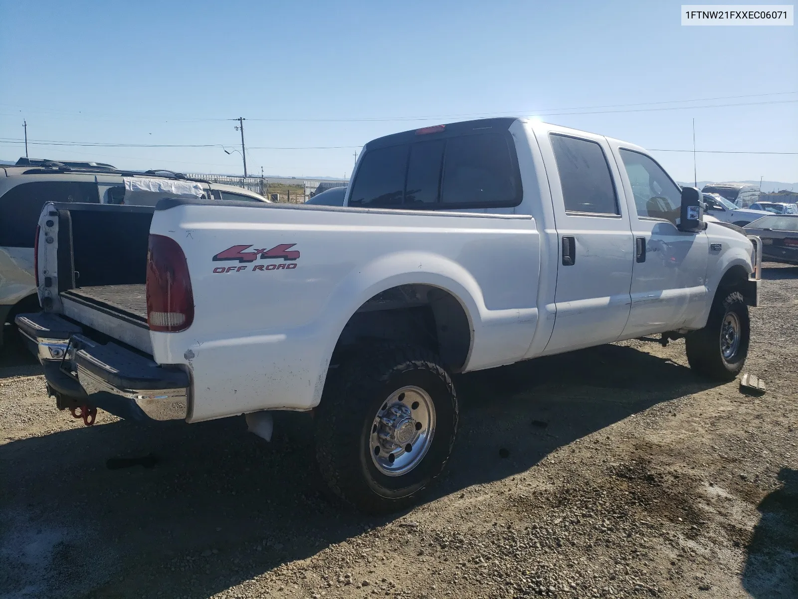 1999 Ford F250 Super Duty VIN: 1FTNW21FXXEC06071 Lot: 67777614