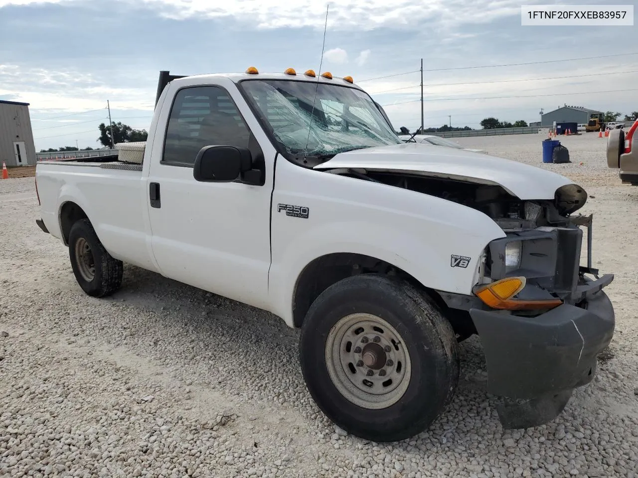 1999 Ford F250 Super Duty VIN: 1FTNF20FXXEB83957 Lot: 69809214