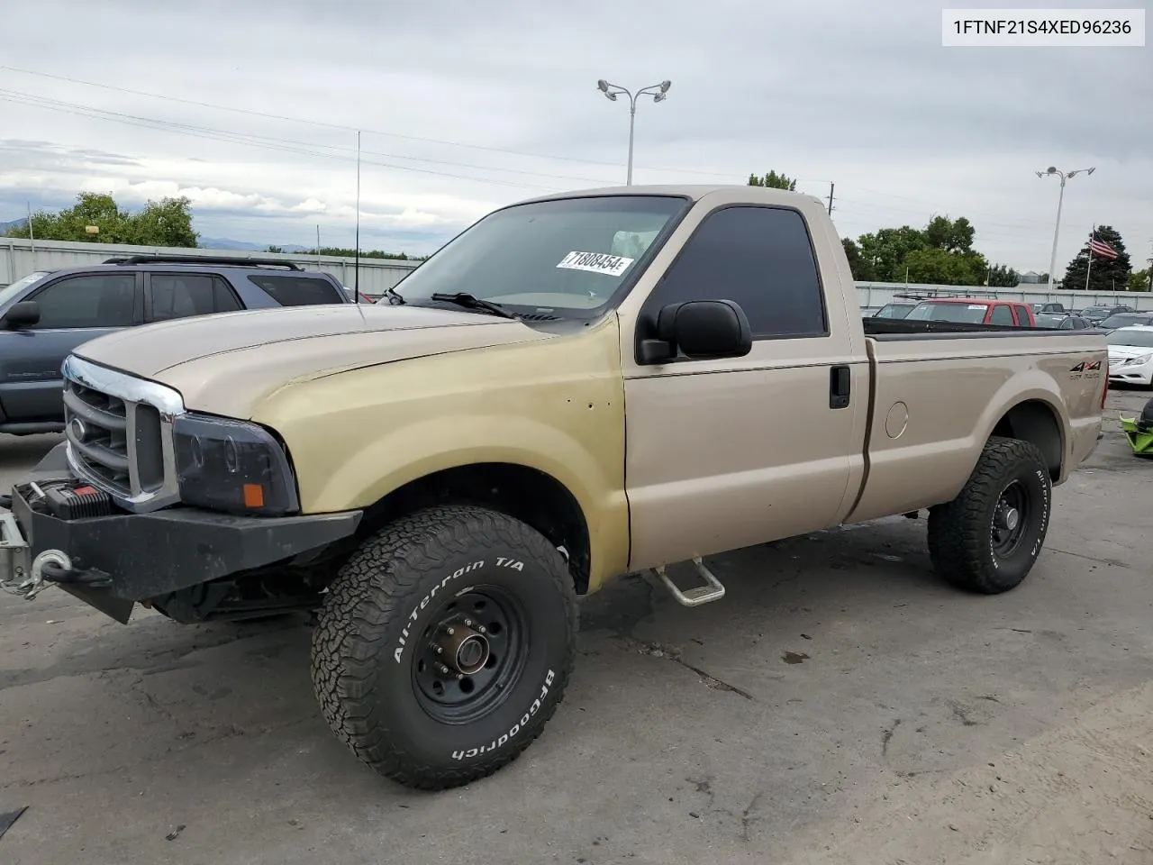 1999 Ford F250 Super Duty VIN: 1FTNF21S4XED96236 Lot: 71808454