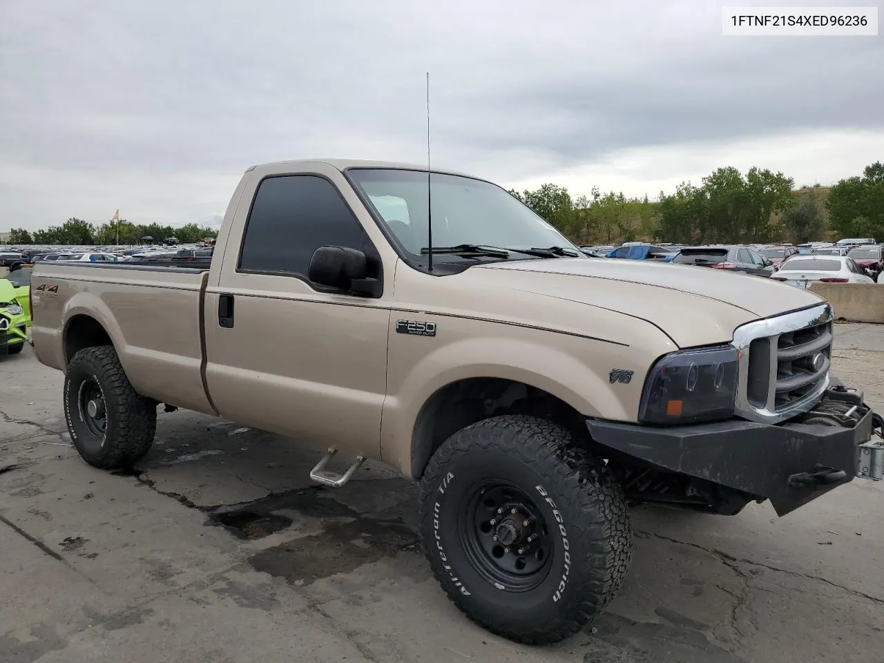 1999 Ford F250 Super Duty VIN: 1FTNF21S4XED96236 Lot: 71808454