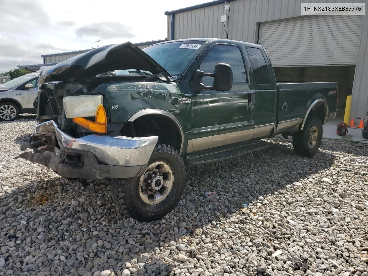 1999 Ford F250 Super Duty VIN: 1FTNX21S3XEB87776 Lot: 72562534