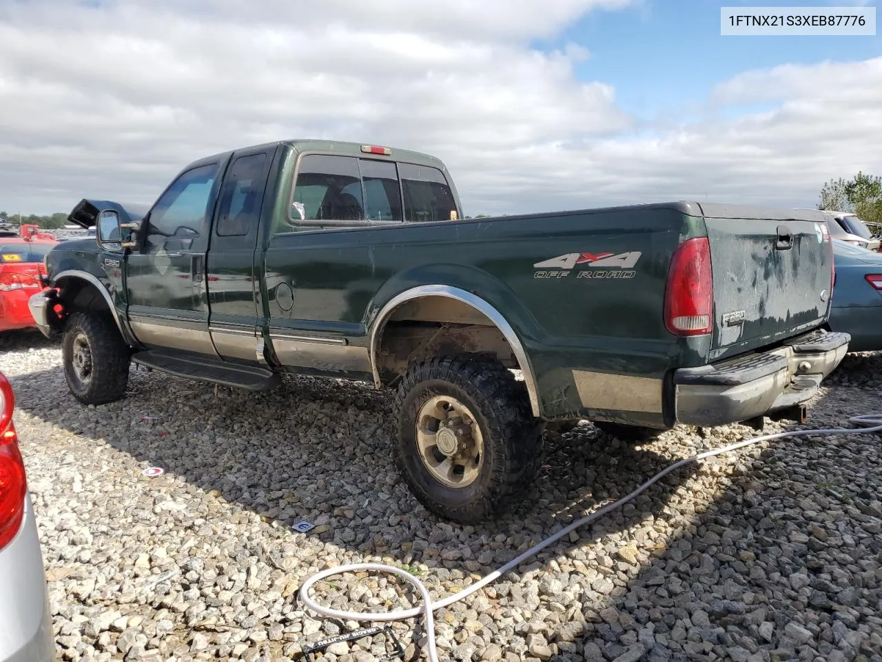 1999 Ford F250 Super Duty VIN: 1FTNX21S3XEB87776 Lot: 72562534