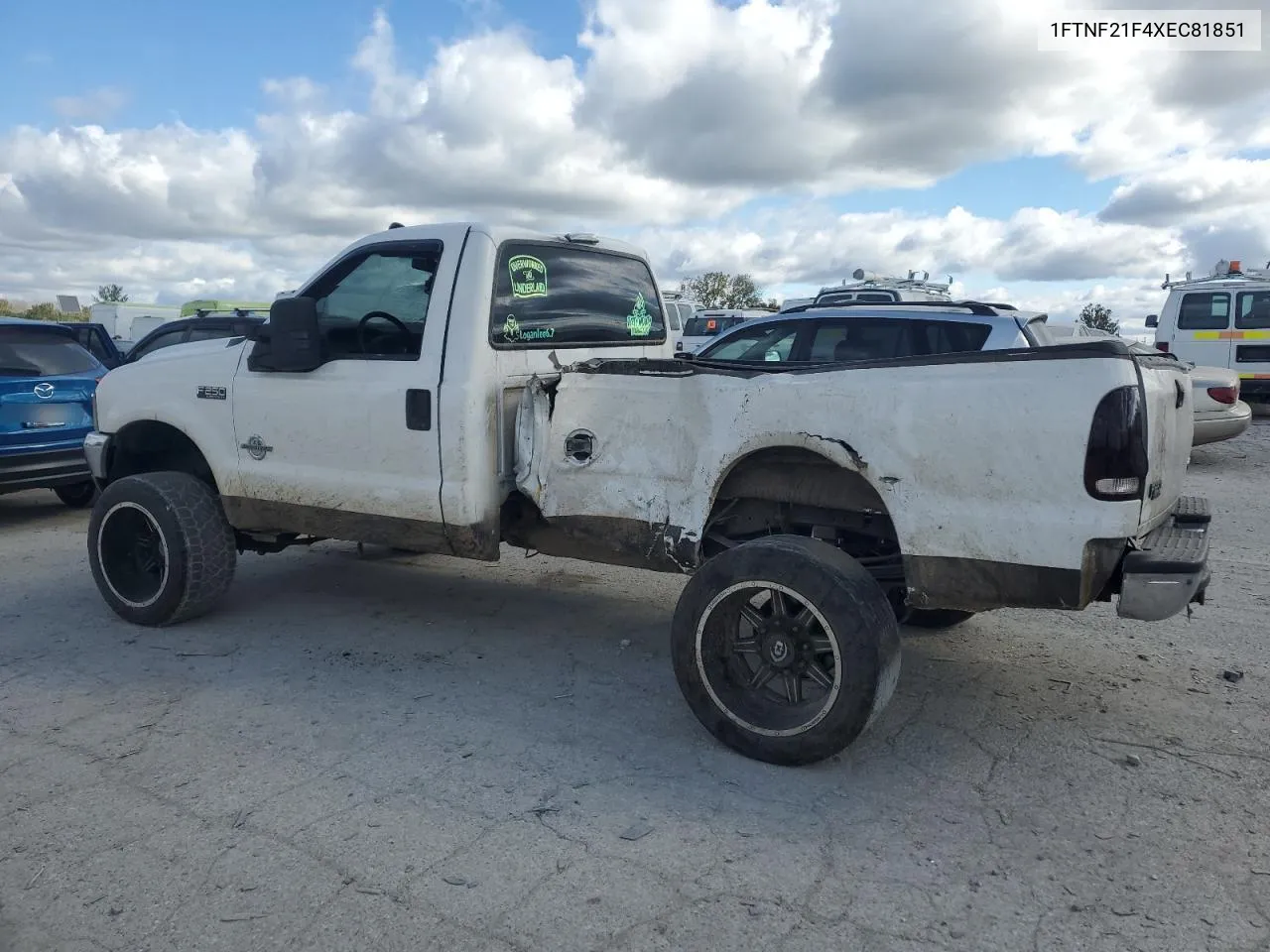 1FTNF21F4XEC81851 1999 Ford F250 Super Duty