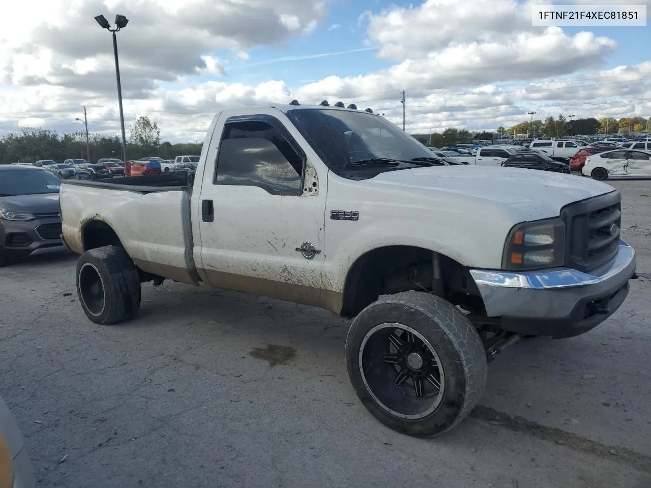 1FTNF21F4XEC81851 1999 Ford F250 Super Duty