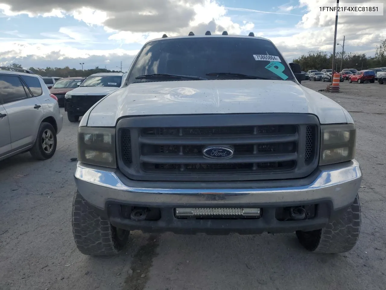 1FTNF21F4XEC81851 1999 Ford F250 Super Duty