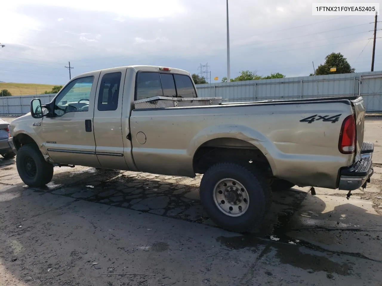 2000 Ford F250 Super Duty VIN: 1FTNX21F0YEA52405 Lot: 61861664