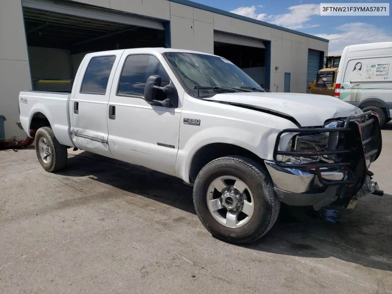 2000 Ford F250 Super Duty VIN: 3FTNW21F3YMA57871 Lot: 69484604