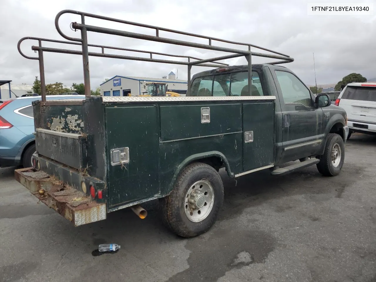 2000 Ford F250 Super Duty VIN: 1FTNF21L8YEA19340 Lot: 71419984