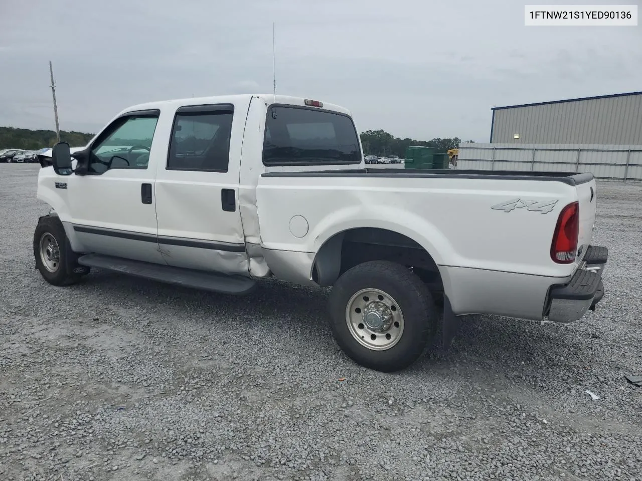 2000 Ford F250 Super Duty VIN: 1FTNW21S1YED90136 Lot: 71520914