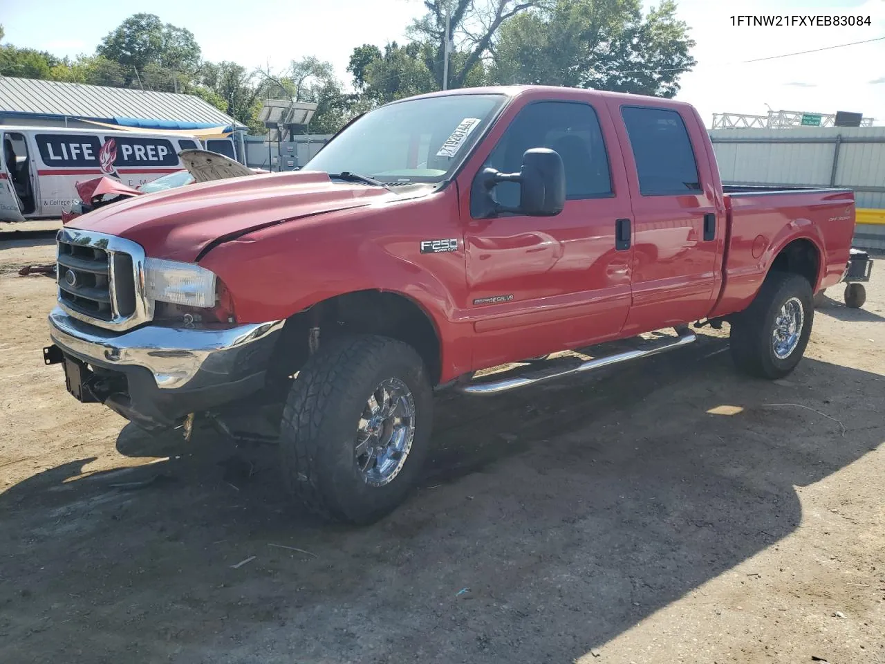 2000 Ford F250 Super Duty VIN: 1FTNW21FXYEB83084 Lot: 71928744