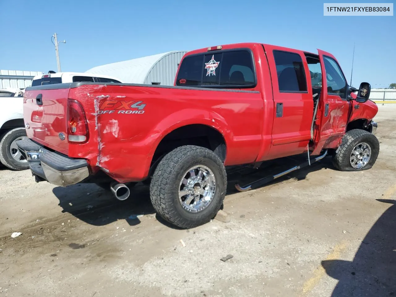 2000 Ford F250 Super Duty VIN: 1FTNW21FXYEB83084 Lot: 71928744