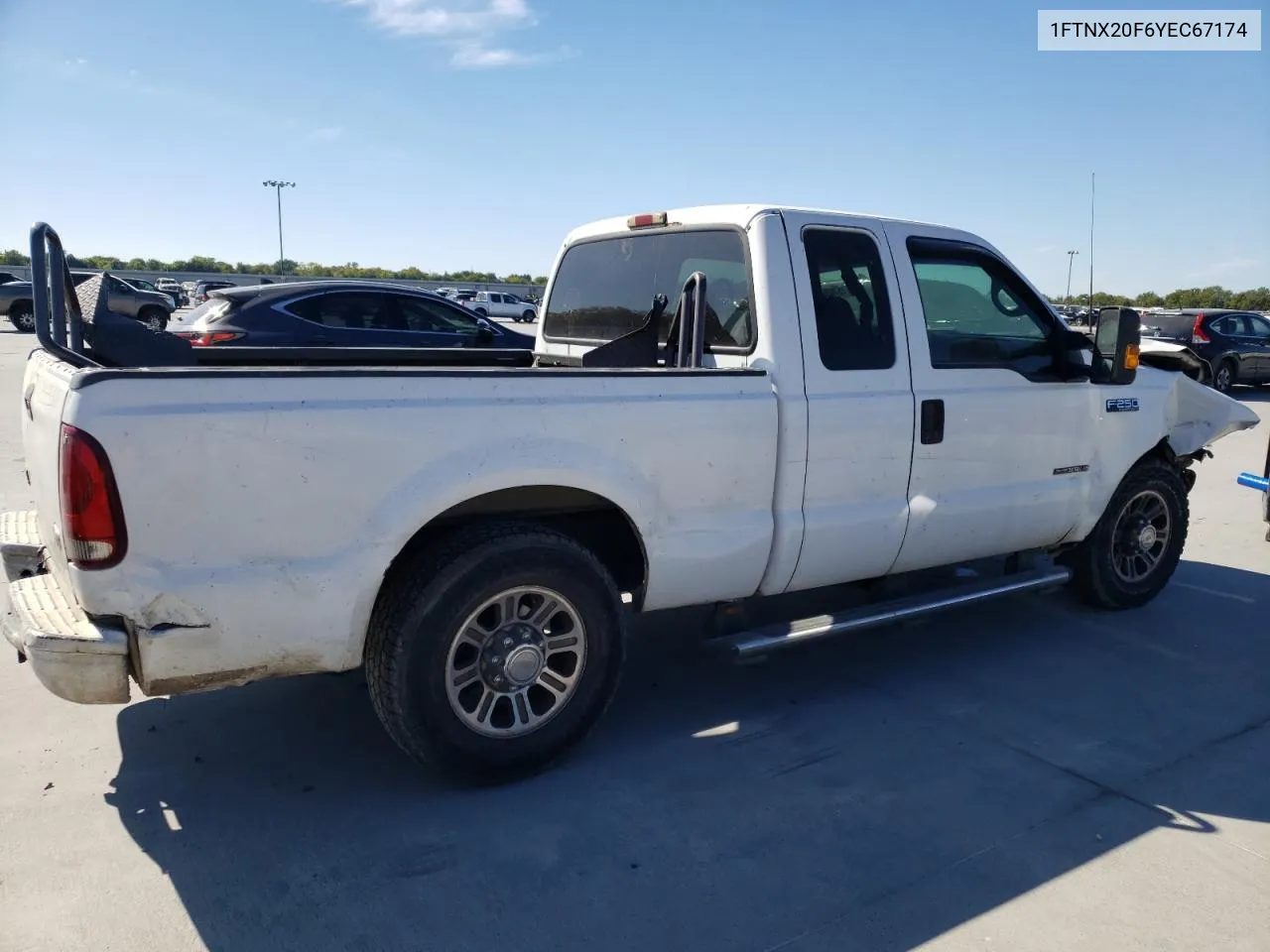 2000 Ford F250 Super Duty VIN: 1FTNX20F6YEC67174 Lot: 75703484