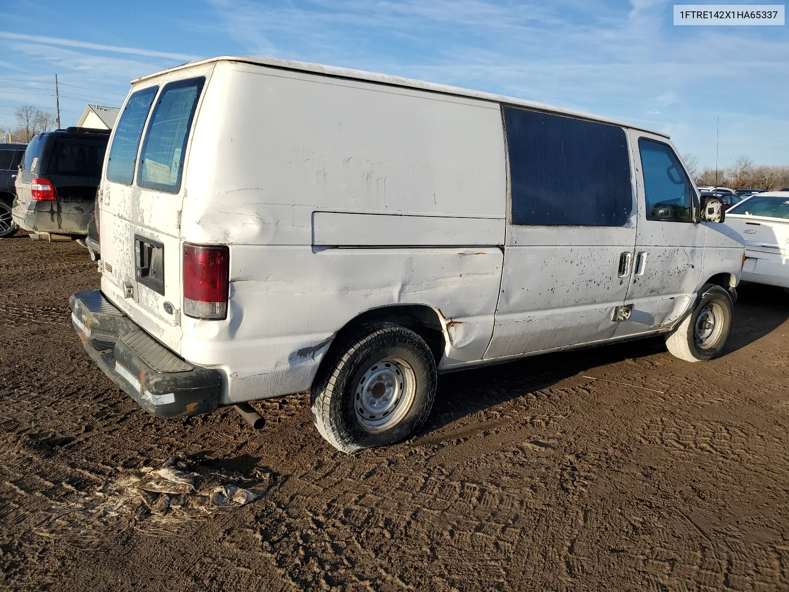 2001 Ford Econoline E150 Van VIN: 1FTRE142X1HA65337 Lot: 64150804