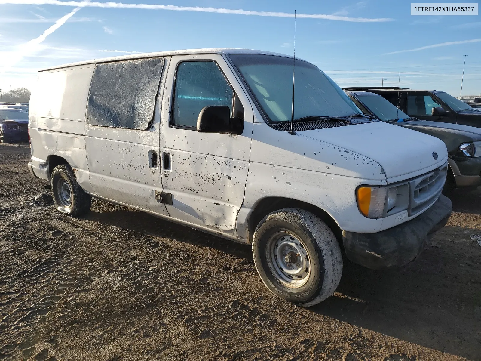 2001 Ford Econoline E150 Van VIN: 1FTRE142X1HA65337 Lot: 64150804