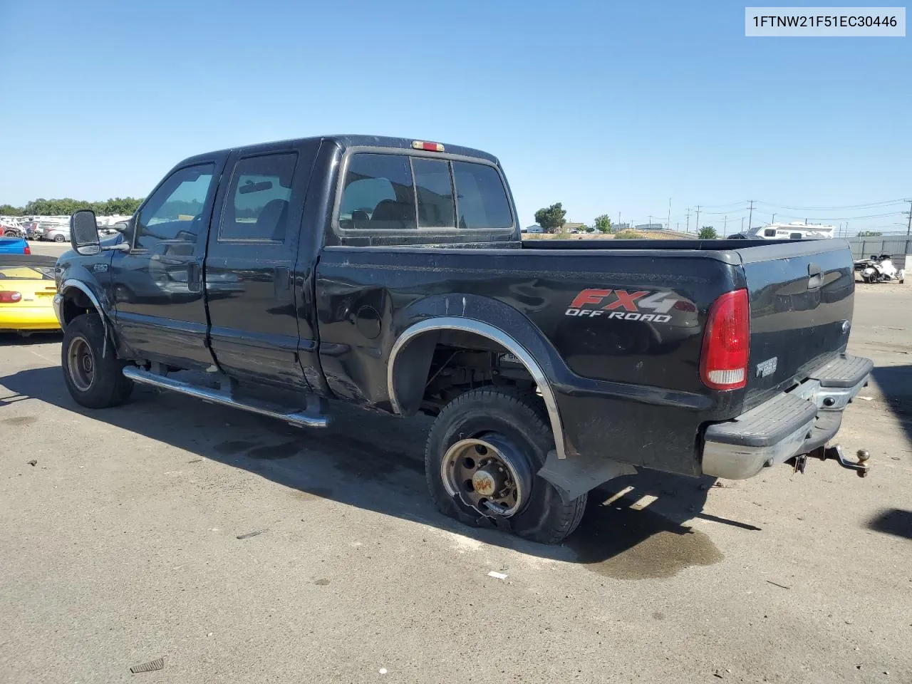 2001 Ford F250 Super Duty VIN: 1FTNW21F51EC30446 Lot: 68502254